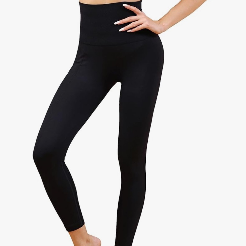 Activewear Thick High Waist Tummy Compression Slimming Body Leggings Pant